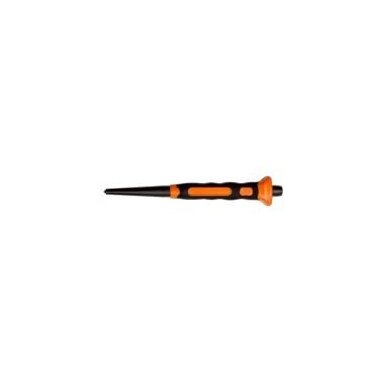 Centre punch 6x185mm with bimaterial handle