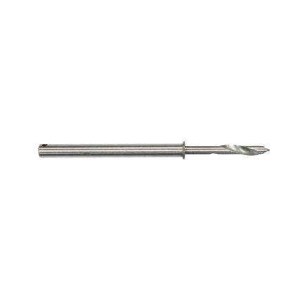 Centravimo grąžtas su integruotu karbidiniu galu Ø6,35mm ilgis 138mm laikikliams -930ES ir -9100ES Centravimo grąžtas su integruotu karbidiniu galu Ø6,35mm ilgis 138mm laikikliams -930ES ir -9100ES