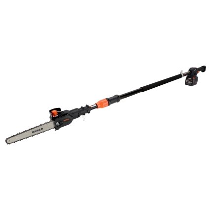 Cordless telescopic pole chainsaw 950W, 21.8V, 3kg, 1,95m-2,6m Cordless telescopic pole chainsaw 950W, 21.8V, 3kg, 1,95m-2,6m
