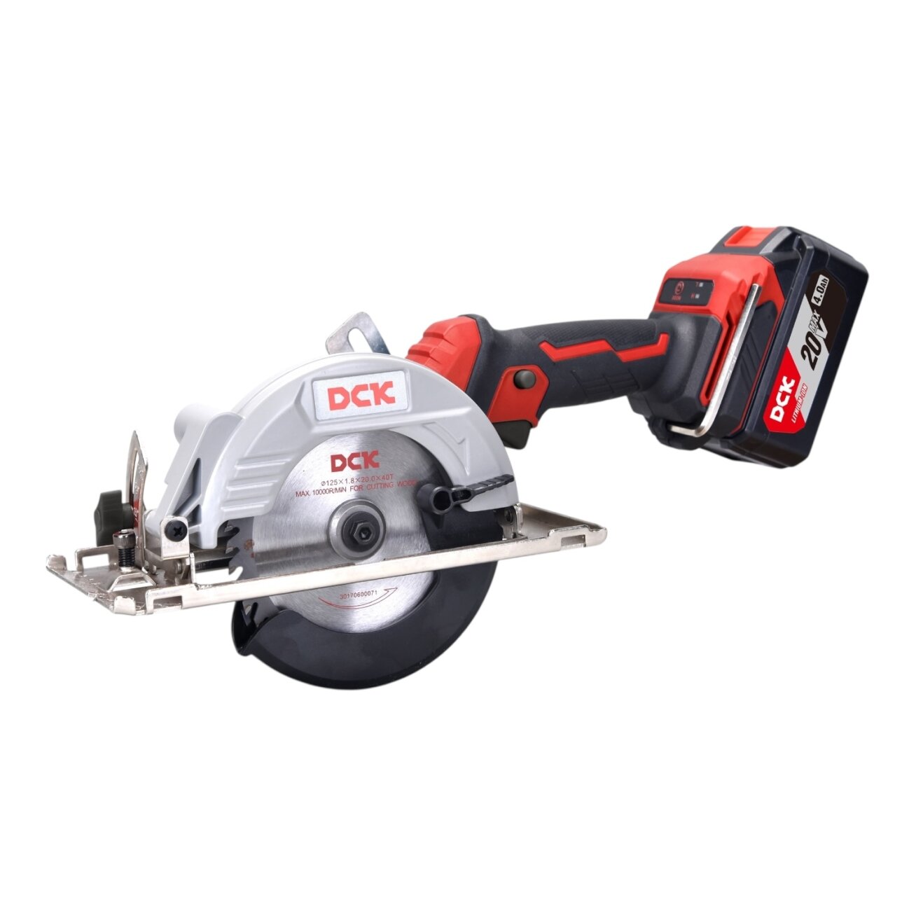 DCK Akumuliatorinis bešepetėlinis diskinis pjūklas 125mm, 20V, KDMY125Z, DCK (be baterijos ir įkroviklio) 1 DCK Akumuliatorinis bešepetėlinis diskinis pjūklas 125mm, 20V, KDMY125Z, DCK (be baterijos ir įkroviklio) 1