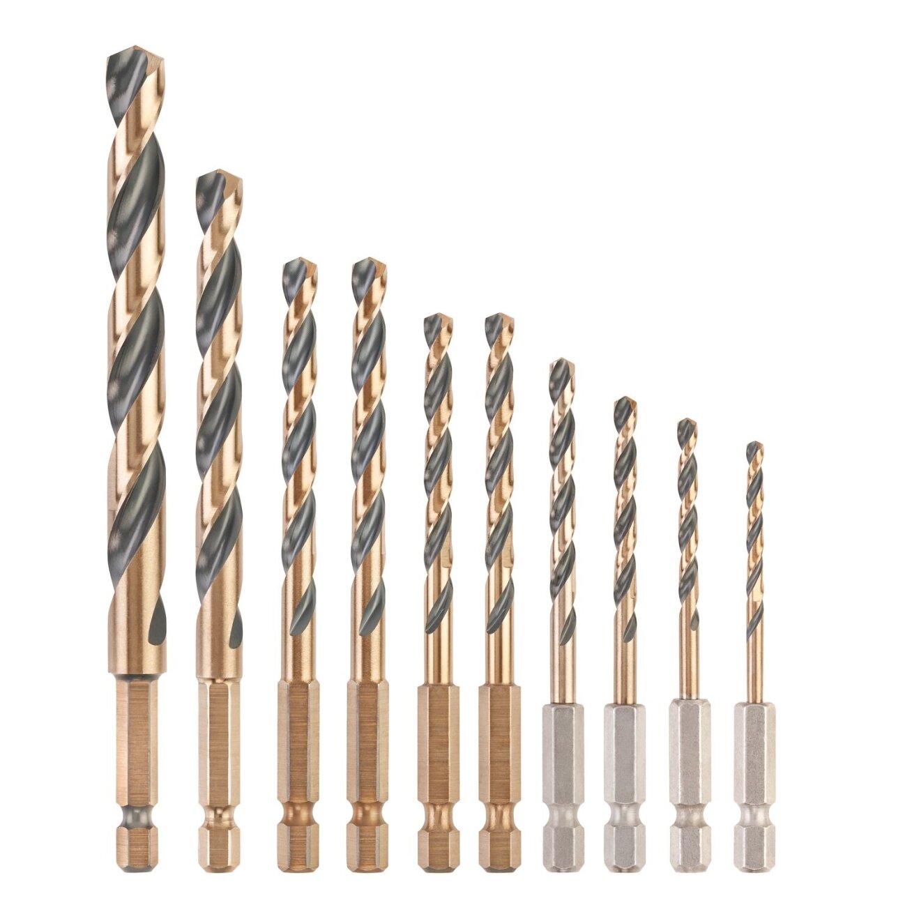 DeWalt Grąžtų metalui rinkinys HEX 1/4, DeWALT, 10 vnt. DeWalt Grąžtų metalui rinkinys HEX 1/4, DeWALT, 10 vnt.