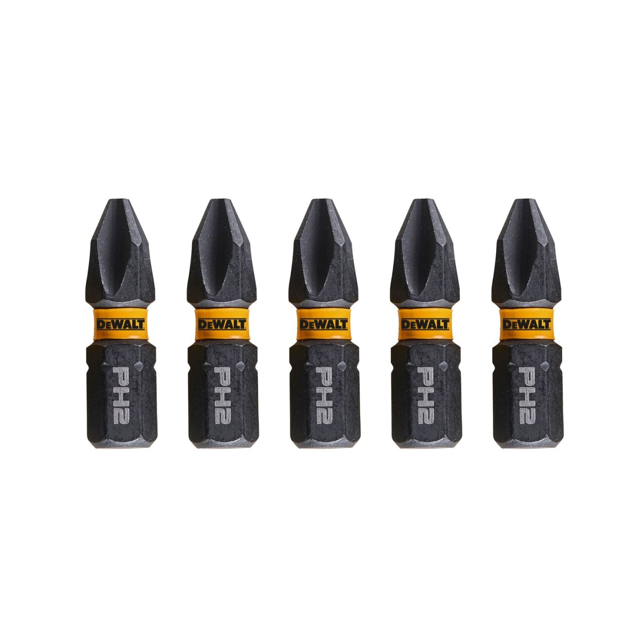 DeWalt Sukimo antgaliukai FLEXTORQ PH2, 25mm, DeWALT, 5 vnt. 2