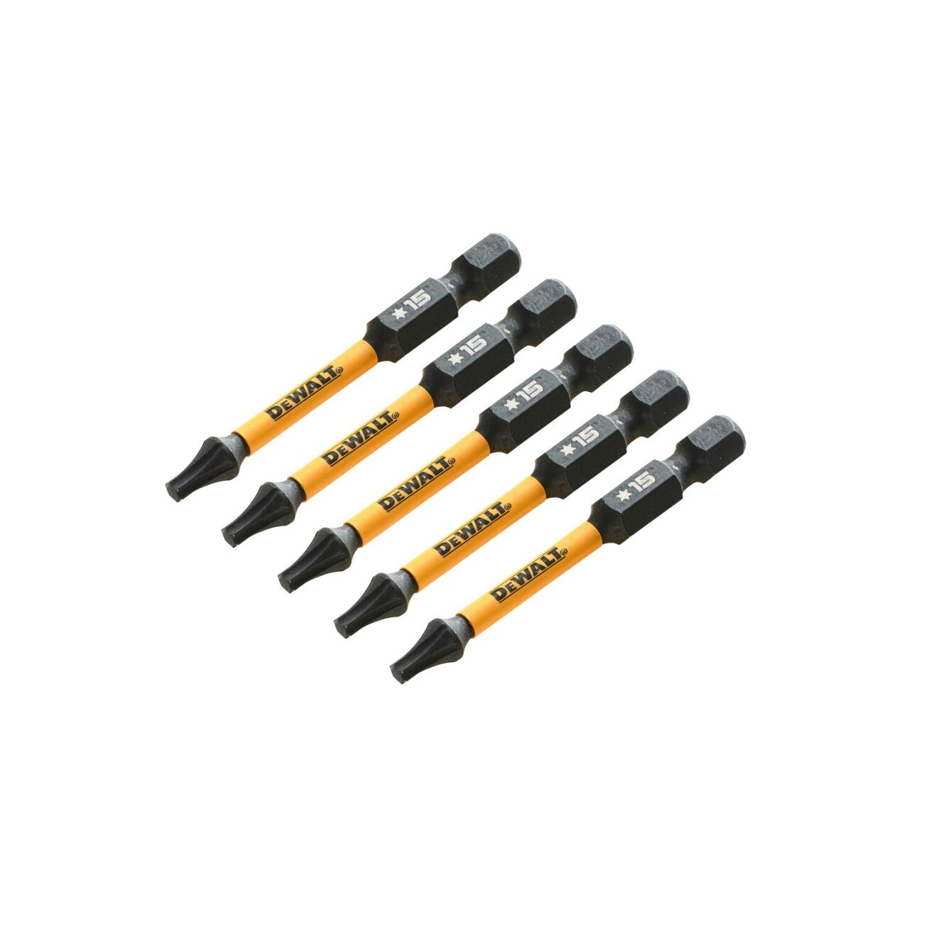DeWalt Sukimo antgaliukai FLEXTORQ T15 57 mm, DeWALT, 5 vnt. 3