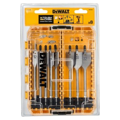 DeWalt Plunksninių grąžtų rinkinys, DeWALT 8 vnt.
