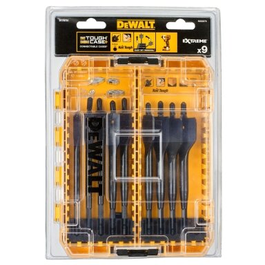 DeWalt Plunksninių grąžtų rinkinys EXTREME, DeWALT, 9 vnt.
