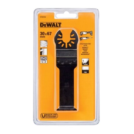 DeWalt Daugiafunkcinio įrankio geležtė 30 mm x 67 mm, DeWALT 3