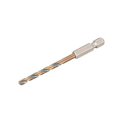 DeWalt Grąžtas metalui HEX 1/4, 4,0 mm, DeWALT 1 DeWalt Grąžtas metalui HEX 1/4, 4,0 mm, DeWALT 1
