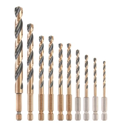 DeWalt Grąžtų metalui rinkinys HEX 1/4, DeWALT, 10 vnt. DeWalt Grąžtų metalui rinkinys HEX 1/4, DeWALT, 10 vnt.