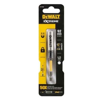 DeWalt Magnetinis, rakinamas sukimo antgalių laikiklis 92 mm. 1/4", DeWalt 1 DeWalt Magnetinis, rakinamas sukimo antgalių laikiklis 92 mm. 1/4", DeWalt 1