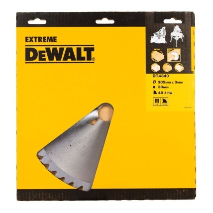 DeWalt Pjov. diskas medienai DeWalt 305mmx30mm 48T 1