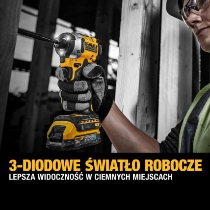 DeWalt Smūginis suktuvas DeWALT DCF850E2T; 18V 2x1,7Ah 3
