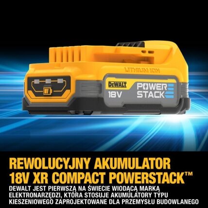 DeWalt Smūginis suktuvas DeWALT DCF850E2T; 18V 2x1,7Ah 4