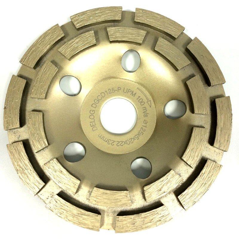 Delog Deim. šlif. lėkštelė 125x5x8x22,23 mm Delog Deim. šlif. lėkštelė 125x5x8x22,23 mm