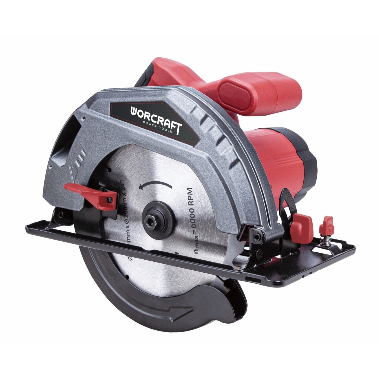 Diskinis pjūklas 185mm 1500W Diskinis pjūklas 185mm 1500W