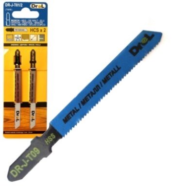 Drel Siaurapj. met. „DREL" T09/2 T118A 2 vnt.