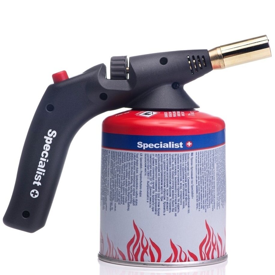 Dujinis degiklis Specialist+ 1800°C su propano/butano dujomis 450g Dujinis degiklis Specialist+ 1800°C su propano/butano dujomis 450g