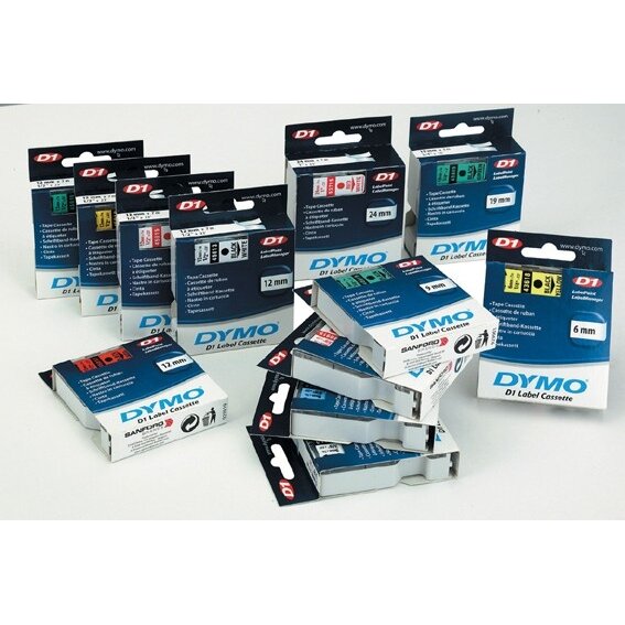 Dymo Polipro. juost. D1,skaidri 9 mm x 7 m