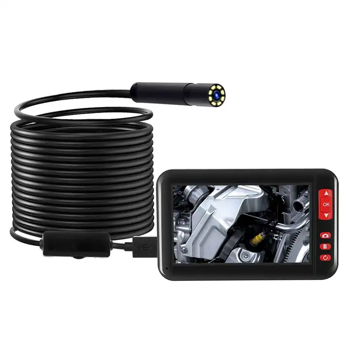 Endoskopas su LCD Ø 8mm, 5m Endoskopas su LCD Ø 8mm, 5m