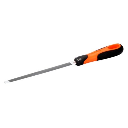 Ergo dildė trikampė ypač smulki pjūklams galąsti 150x7mm, vidutinio stambumo Ergo dildė trikampė ypač smulki pjūklams galąsti 150x7mm, vidutinio stambumo
