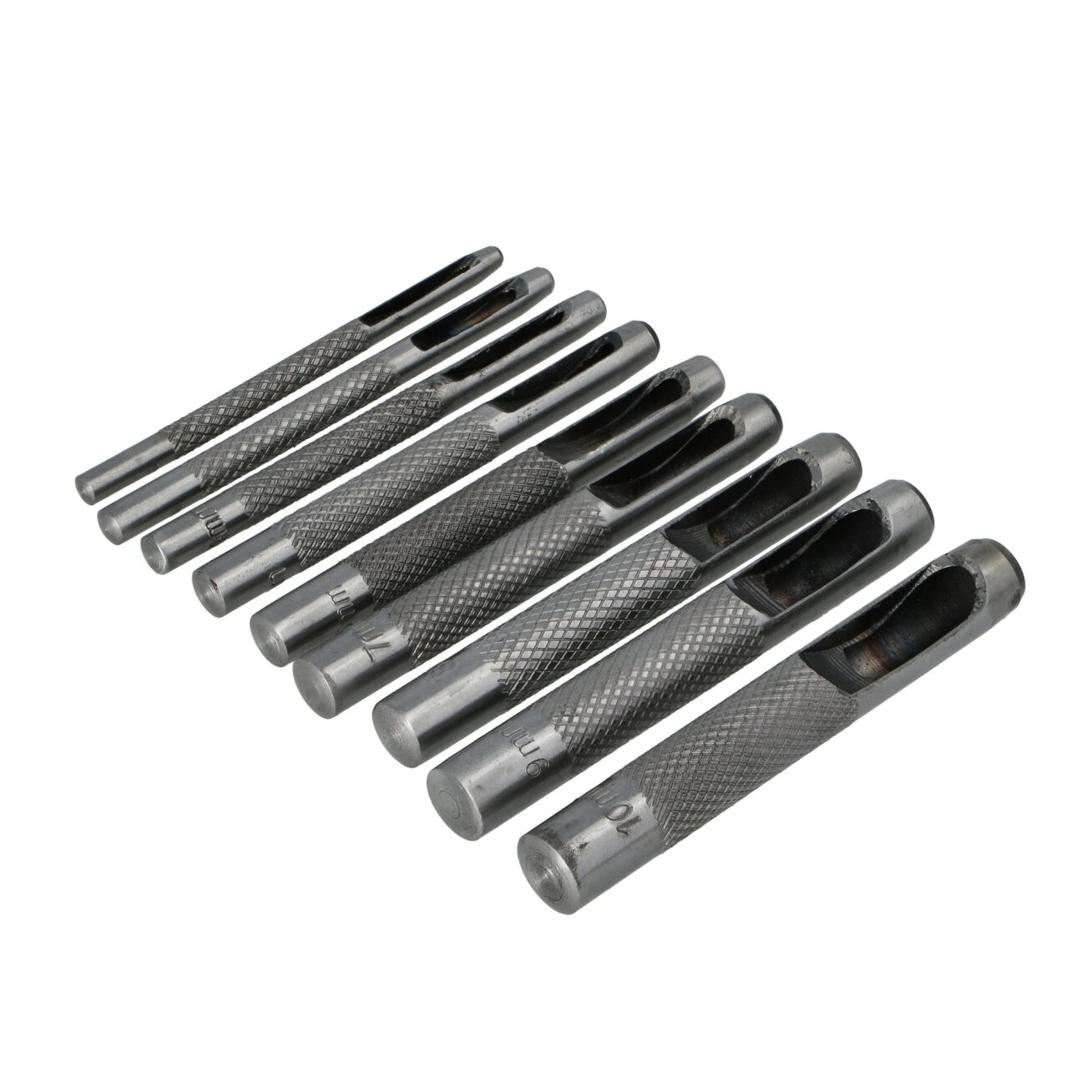 FASTER TOOLS Skylių pramušėjų rinkinys, FASTER TOOLS, 9 vnt. FASTER TOOLS Skylių pramušėjų rinkinys, FASTER TOOLS, 9 vnt.