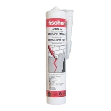 Fischer „Fischer“ dažomas akrilas, baltas