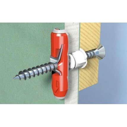 Fischer Kaiščiai gipso kartonui DUOTEC 10, 20 vnt. 2