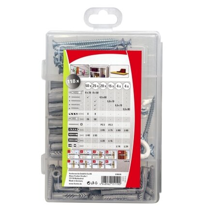 Fischer Rinkinys UX PROFI-BOX 118 vnt. 1