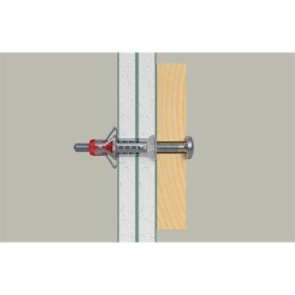 Fischer Tuščiavidurių konstrukcijų kaištis DuoHM 6x55 S PH TX, Fischer, 4 vnt.   4