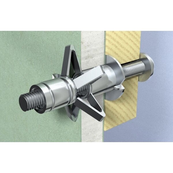 Fischer Metal. kaištis gipsui su varžtu HM 6X52 S 1 Fischer Metal. kaištis gipsui su varžtu HM 6X52 S 1