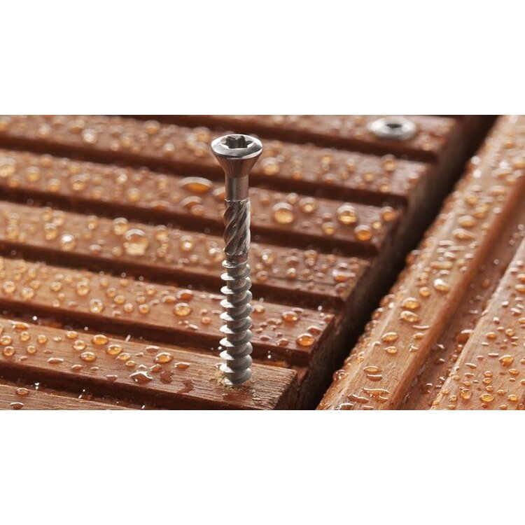 Fischer Medsraigčiai terasoms FTS-ST 5 x 80 A2, 100 vnt. 1 Fischer Medsraigčiai terasoms FTS-ST 5 x 80 A2, 100 vnt. 1