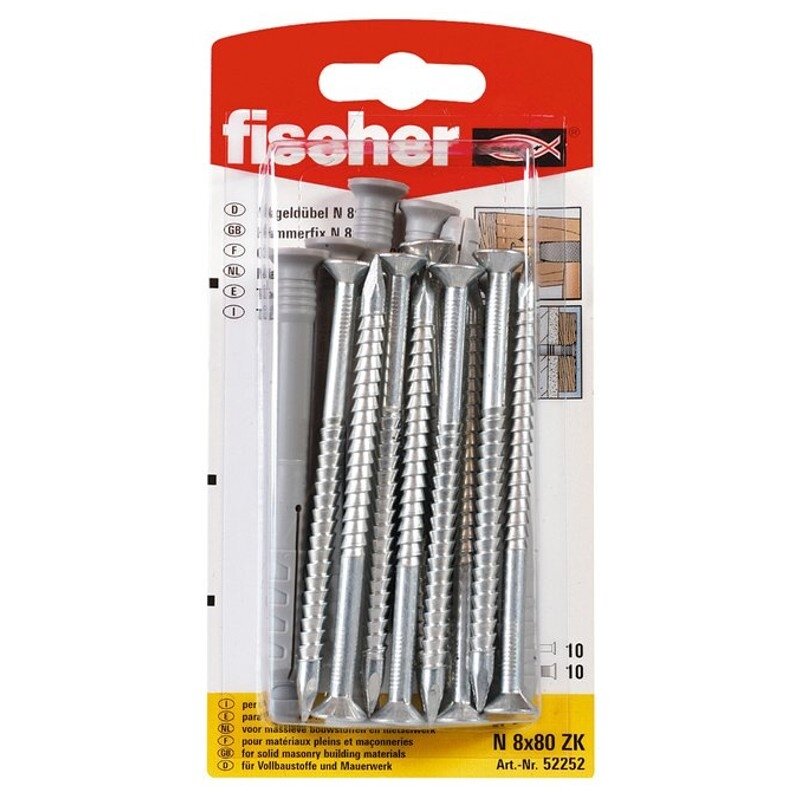 Fischer Kalami kaiščiai 6 x 60 mm, 15 vnt. Fischer Kalami kaiščiai 6 x 60 mm, 15 vnt.