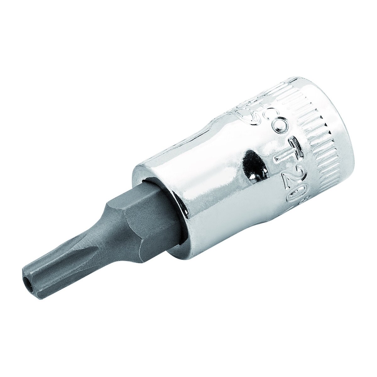 Galvutė su antgaliu 6709TORX-R TR25 1/4" Galvutė su antgaliu 6709TORX-R TR25 1/4"