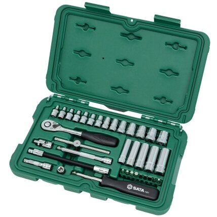 Galvučių rinkinys 1/4" (36vnt) Galvučių rinkinys 1/4" (36vnt)