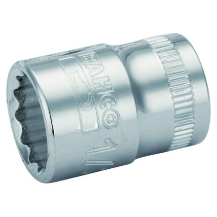 Galvutė dvylikakampė A7400DZ 1/4", kvadratas 3/8" Bahco Galvutė dvylikakampė A7400DZ 1/4", kvadratas 3/8" Bahco