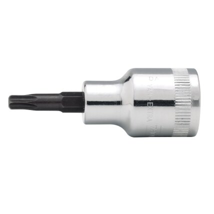 Galvutė su antgaliu 7809TORX T27 1/2" Galvutė su antgaliu 7809TORX T27 1/2"
