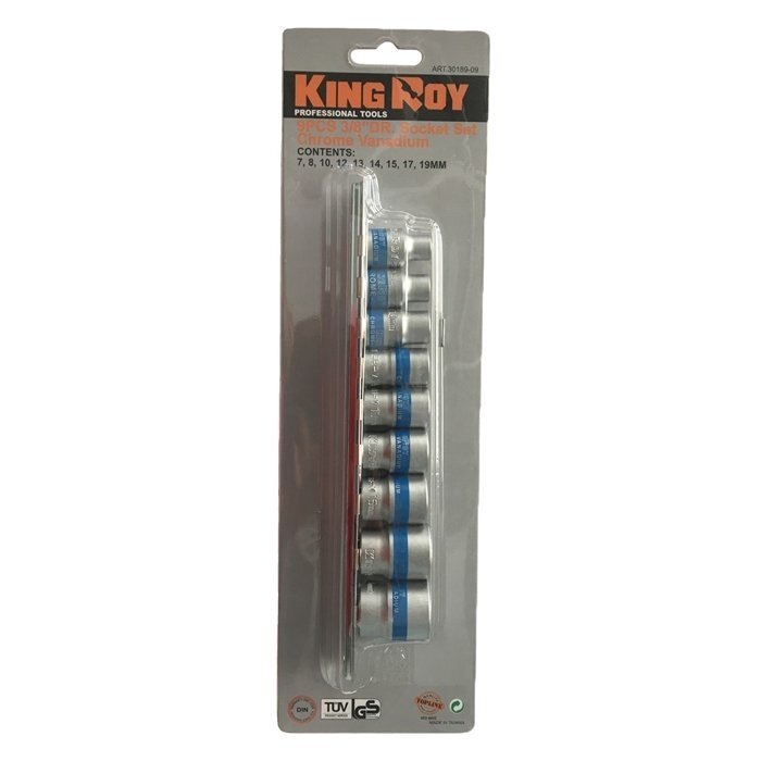 Galvučių rink. 3/8" (9vnt) 30189-09 Galvučių rink. 3/8" (9vnt) 30189-09