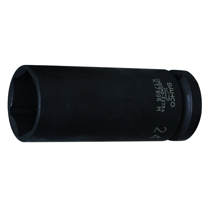 Galvutė smūginė šešiakampė 1/2" ,prailginta, 18mm K7806M Bahco Galvutė smūginė šešiakampė 1/2" ,prailginta, 18mm K7806M Bahco