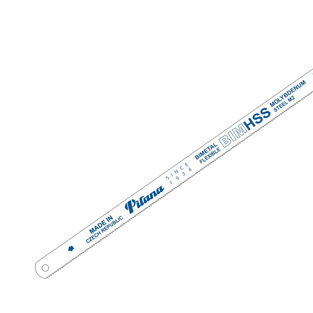 Geležtė PILANA HSS Bi-Metal Molibden 24TPI 1vnt.