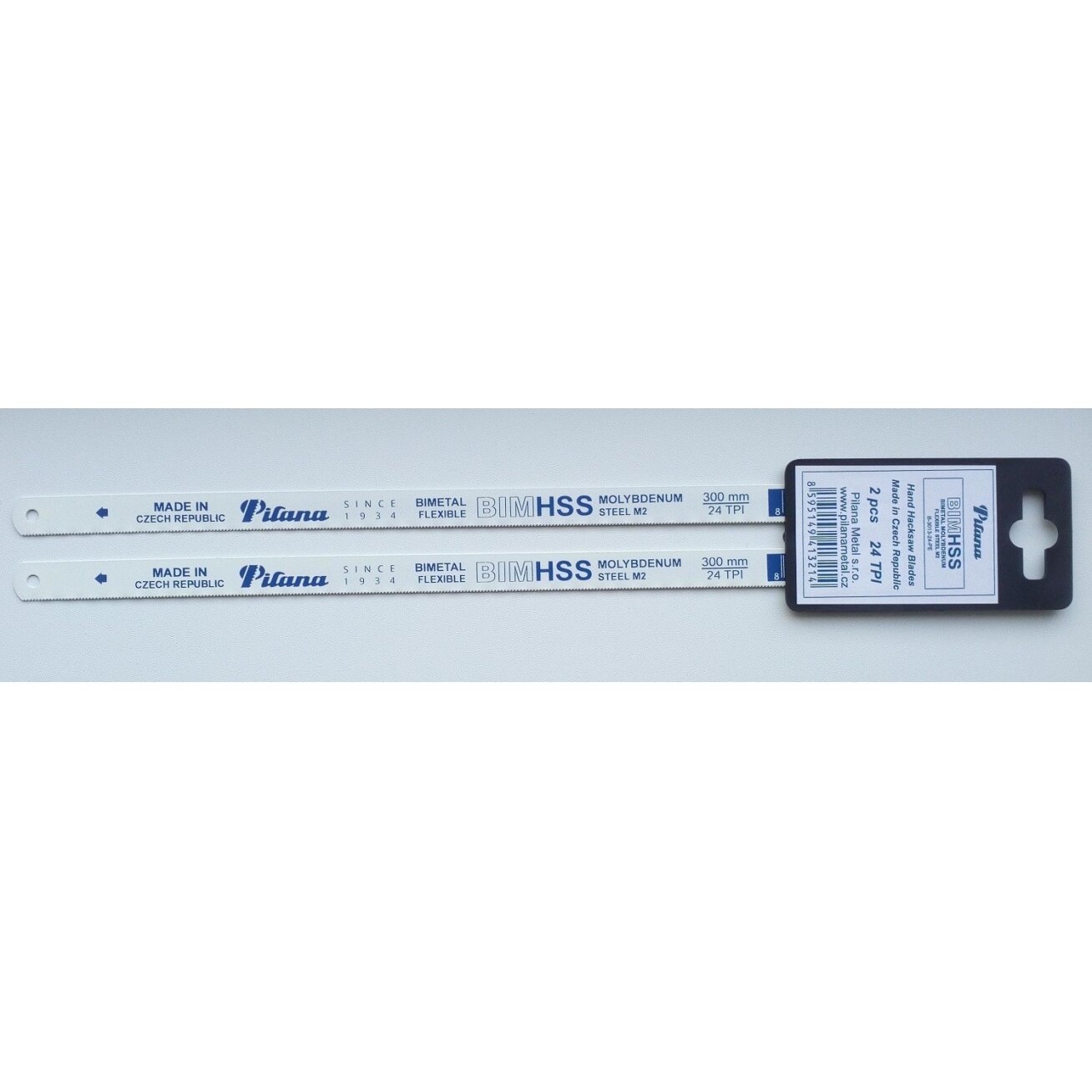 Geležtė PILANA HSS Bi-Metal Molibden 24TPI 2vnt. Geležtė PILANA HSS Bi-Metal Molibden 24TPI 2vnt.