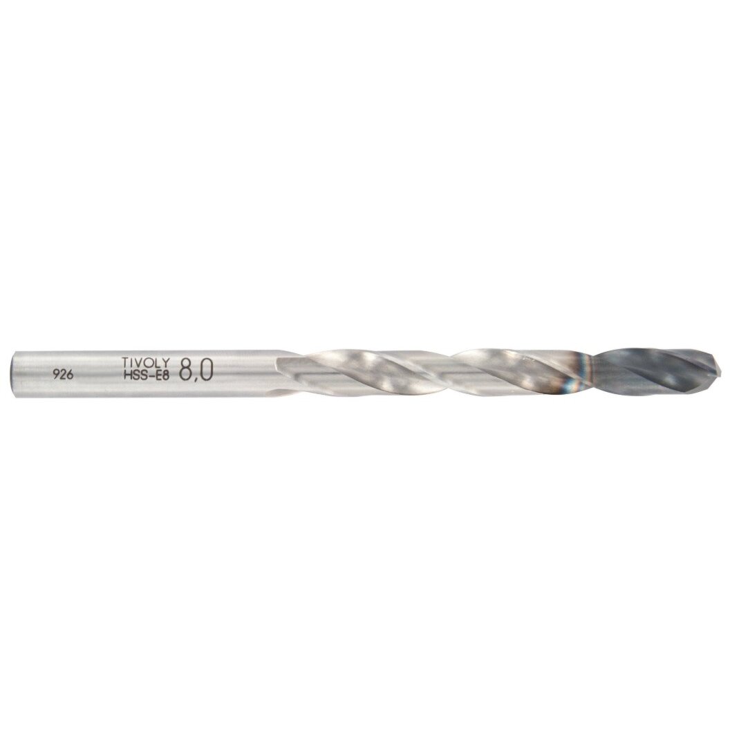 Grąžtas metalui 10 mm, COBALT HSS-E8, pilnai šlifuotas, kampas 135°. INCOCUT