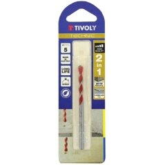 Grąžtas betonui ir keramikai 5mm, Tivoly Technic 2 IN 1 Grąžtas betonui ir keramikai 5mm, Tivoly Technic 2 IN 1