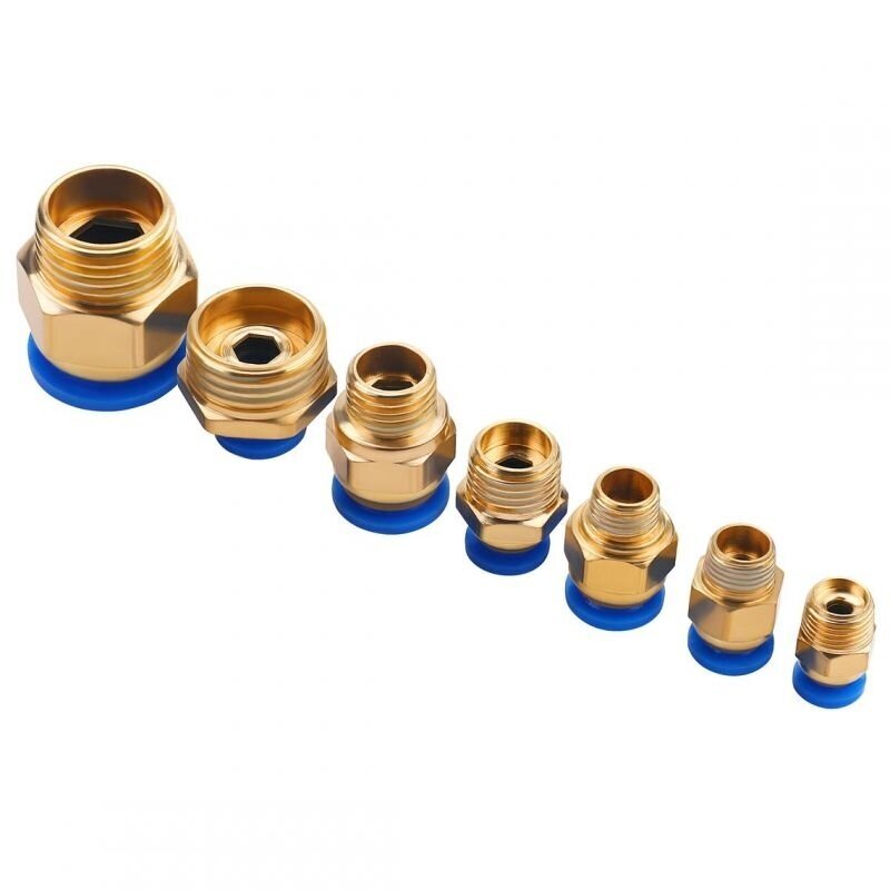 Greito jungimo vožtuvų su sriegiais rinkinys (4 - 16mm)(1/8"+1/4"+1/2") 72vnt. 5 Greito jungimo vožtuvų su sriegiais rinkinys (4 - 16mm)(1/8"+1/4"+1/2") 72vnt. 5