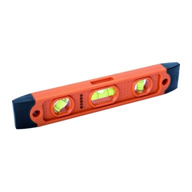 Gulsčiukas Bahco Torpedo, plastikinis, magnetinis 225mm