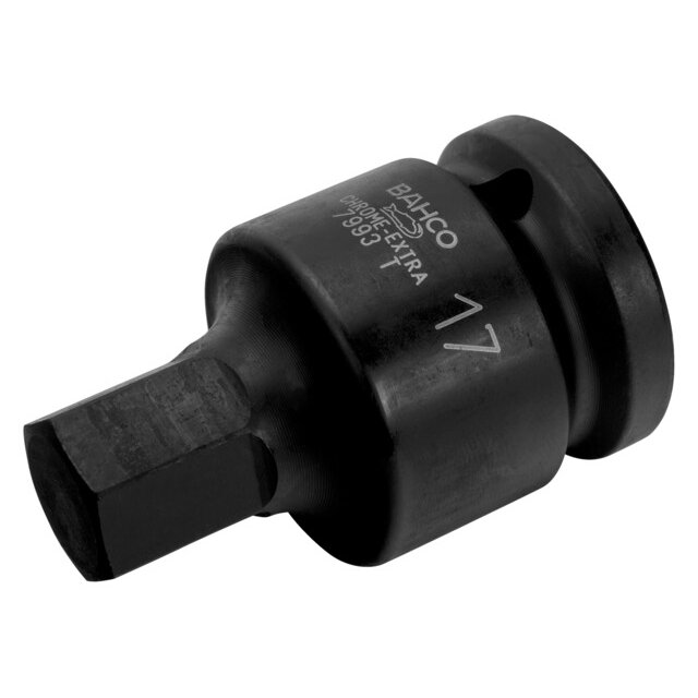 Hexagonal tip socket driver 7993T 22mm 3/4" Hexagonal tip socket driver 7993T 22mm 3/4"