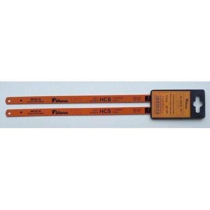 High Carbon Steel Flexible geležtė, 24TPI, 2 vnt. High Carbon Steel Flexible geležtė, 24TPI, 2 vnt.