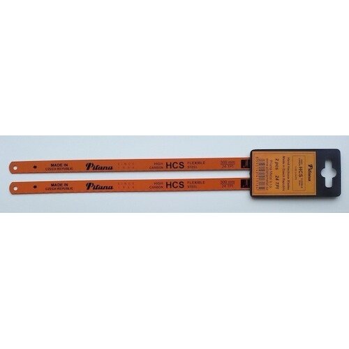 High Carbon Steel Flexible geležtė, 24TPI, 2 vnt.