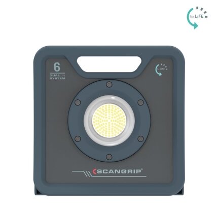 Įkraunama darbo lempa Scangrip NOVA 6K C+R For life, 6000lm, IP67 Įkraunama darbo lempa Scangrip NOVA 6K C+R For life, 6000lm, IP67
