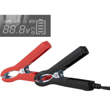 Įkroviklis akumuliatoriui automatinis LCD 12/24V 10A 1 Įkroviklis akumuliatoriui automatinis LCD 12/24V 10A 1