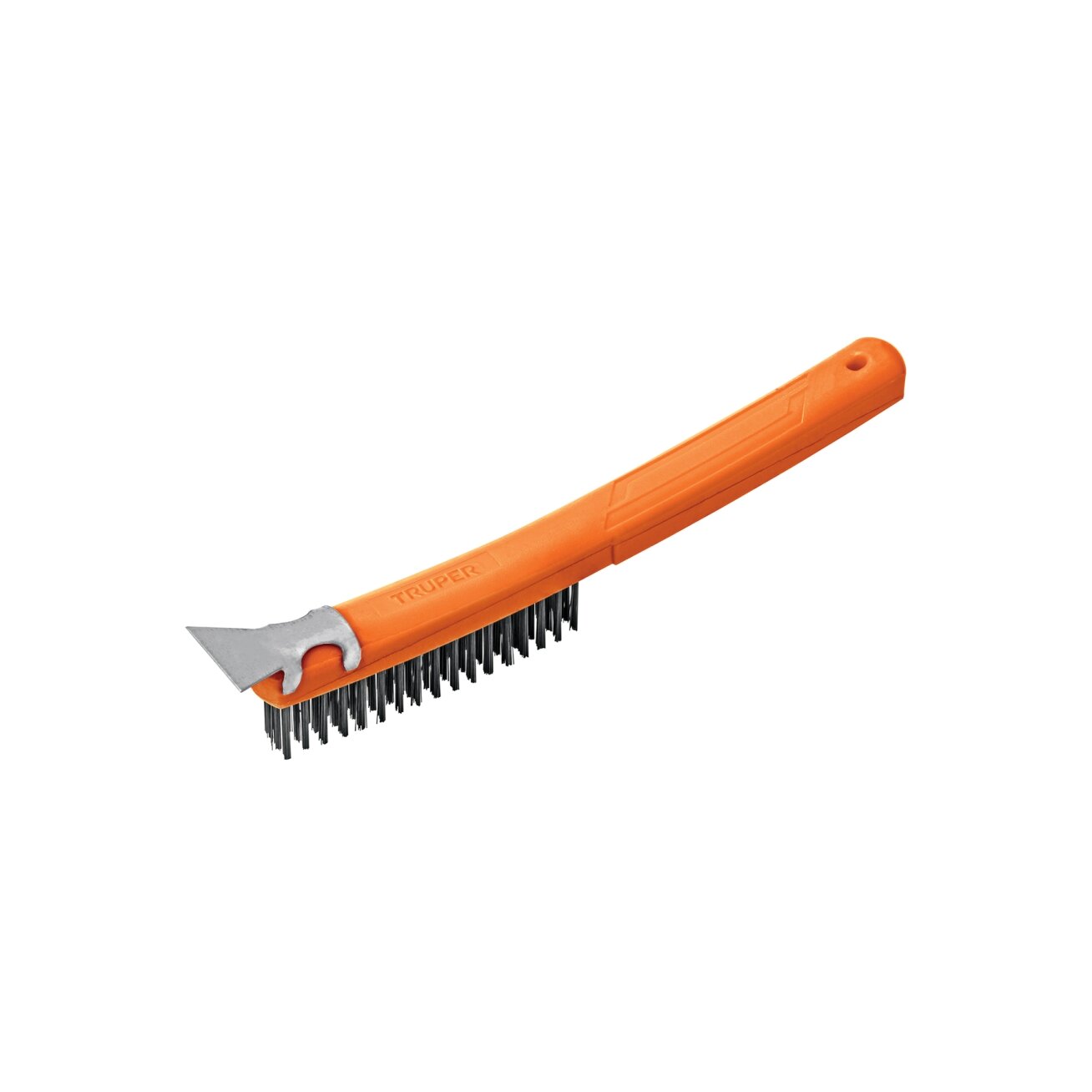 Ilgas vielinis šepetys su gramdikliu, 45.7cm. 3x17 eilių. Vielos storis 0.4mm Truper® Ilgas vielinis šepetys su gramdikliu, 45.7cm. 3x17 eilių. Vielos storis 0.4mm Truper®