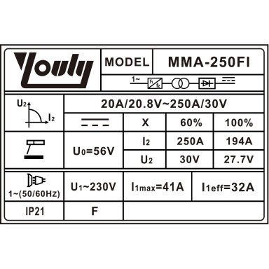 Inverterinis suvirinimo aparatas (IGBT) MMA Inverterinis suvirinimo aparatas (IGBT) MMA